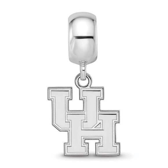 Sterling Silver University of Houston Small Dangle Bead Charm - Picture 3 of 6
